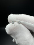 14k White Gold .25ctw VS/VVS Lab Diamond Studs