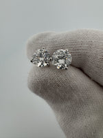 14k White Gold 2ctw VS/VVS Lab Diamond Studs