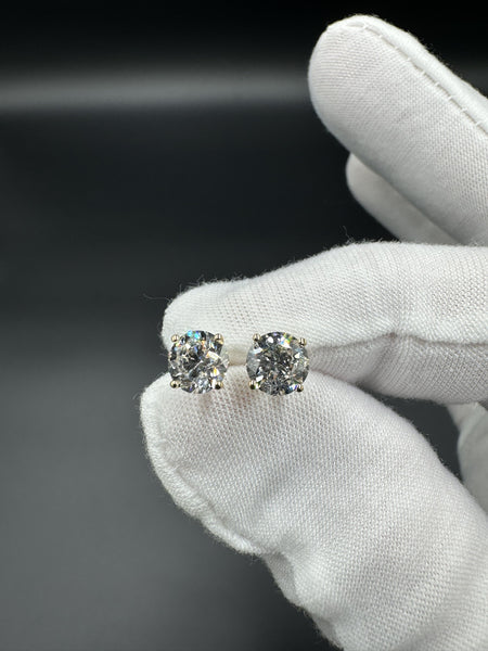 14k Yellow Gold 2ctw VS/VVS Lab Diamond Studs