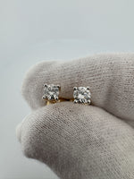 14k Yellow Gold .5ctw VS/VVS Lab Diamond Studs